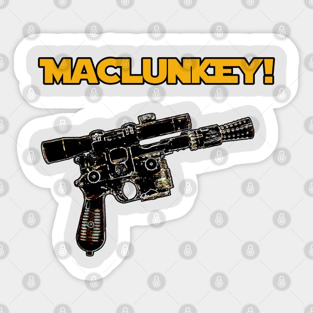 Maclunkey Sticker by Azerod